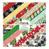 Evergreen & Holly Paper Pad 12in / Bloc de Papel de Navidad Papel American Crafts