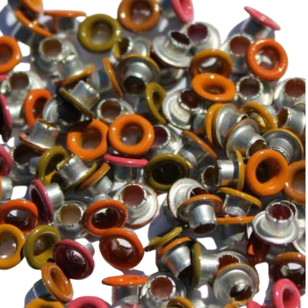 100 Fall Quicklets 2 Eyelets / Ojillos Colores de Otoño Adornos / Embellishments Eyelet Outlet