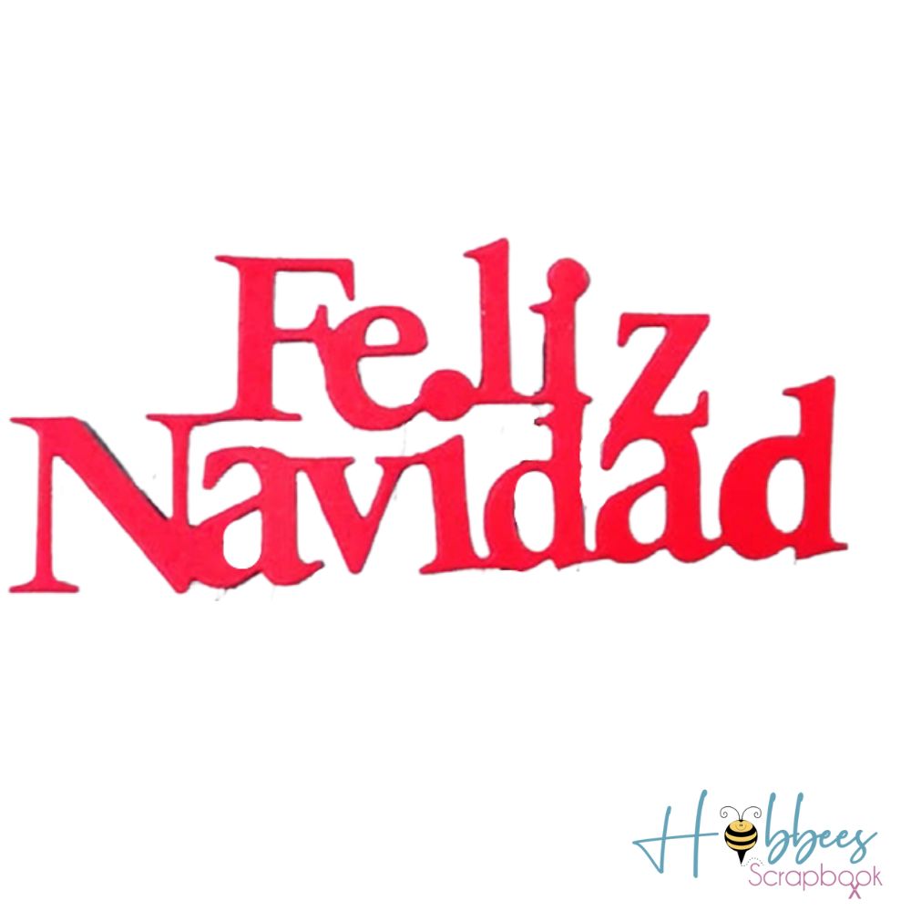 Suaje Feliz Navidad 