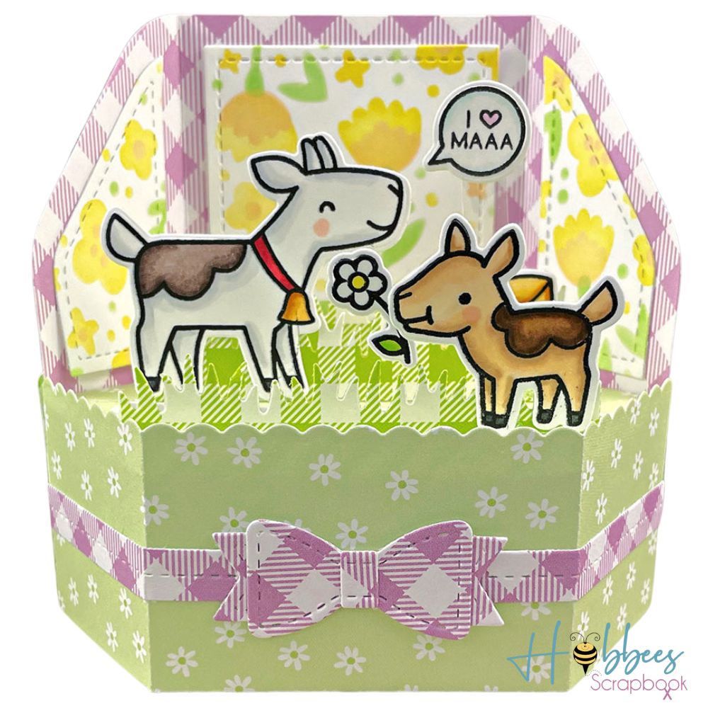 Flower Market Petite Paper Pad 6" / Block de Papel Mercado de Flores  Lawn Fawn