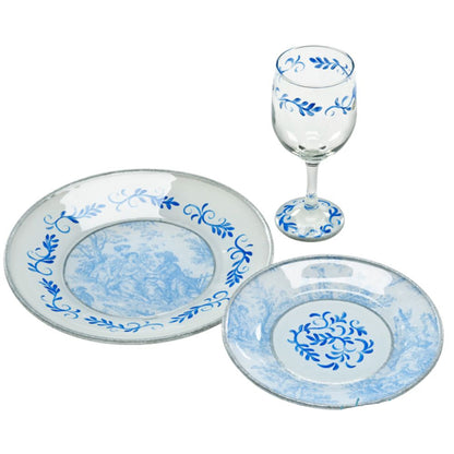 Enamel Paint Metallic Blue Cascade / Pintura de Esmalte Metálica Azúl Esmaltes Folk Art