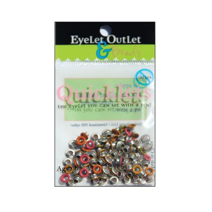 100 Fall Quicklets 2 Eyelets / Ojillos Colores de Otoño Adornos / Embellishments Eyelet Outlet