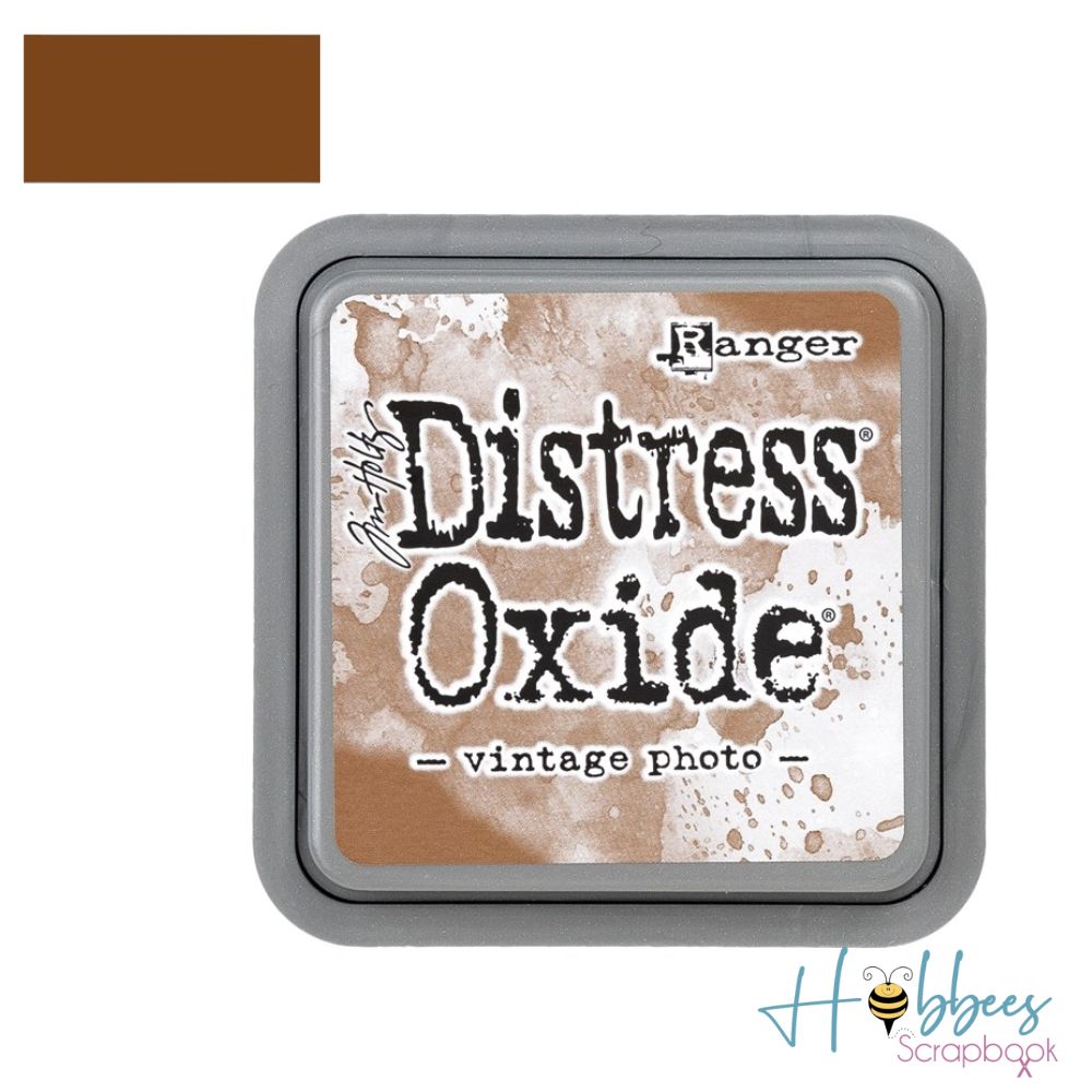 Tim Holtz Distress Oxide Vintage Photo / Cojin de Tinta Efecto Oxidado Foto Antigua Tintas Ranger