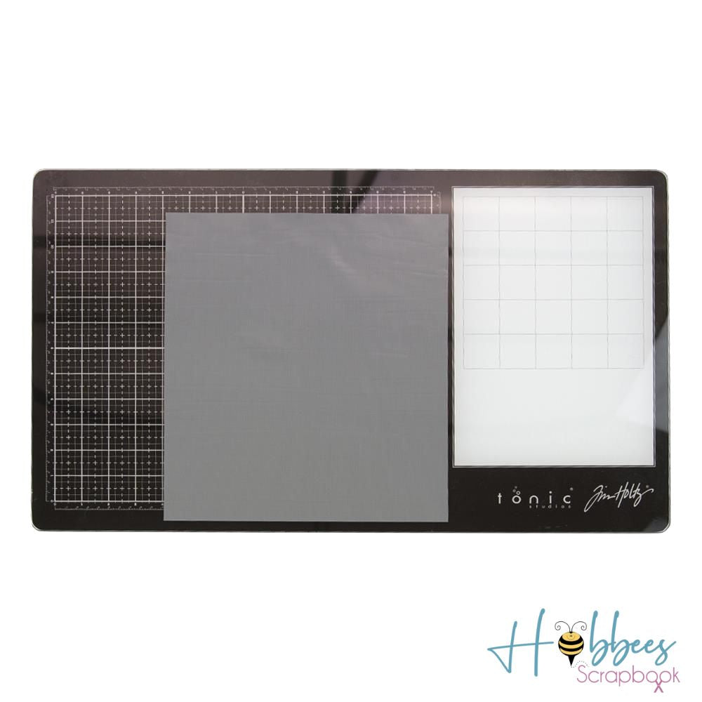 Tim Holtz Media Grip Mat 10.5 x 12 / Tapete de Silicona Tapetes, Mats Tim Holtz