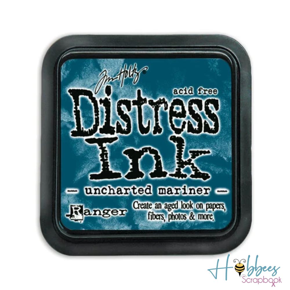 Tim Holtz Distress Ink Uncharter mariner / Tinta para Sellos Tintas Ranger