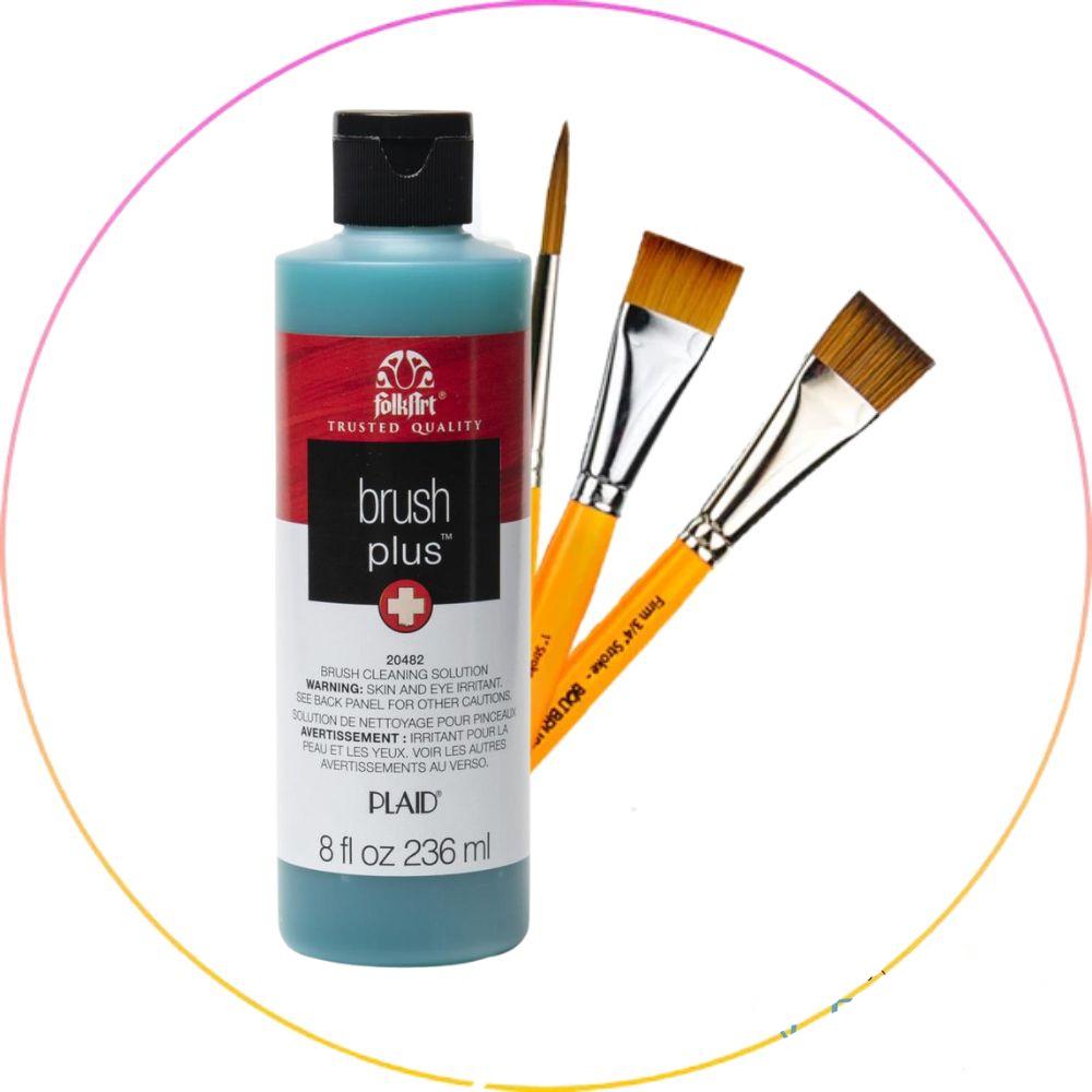 Brush Plus / Limpiador de Pinceles y Brochas Pinceles y Brochas Plaid