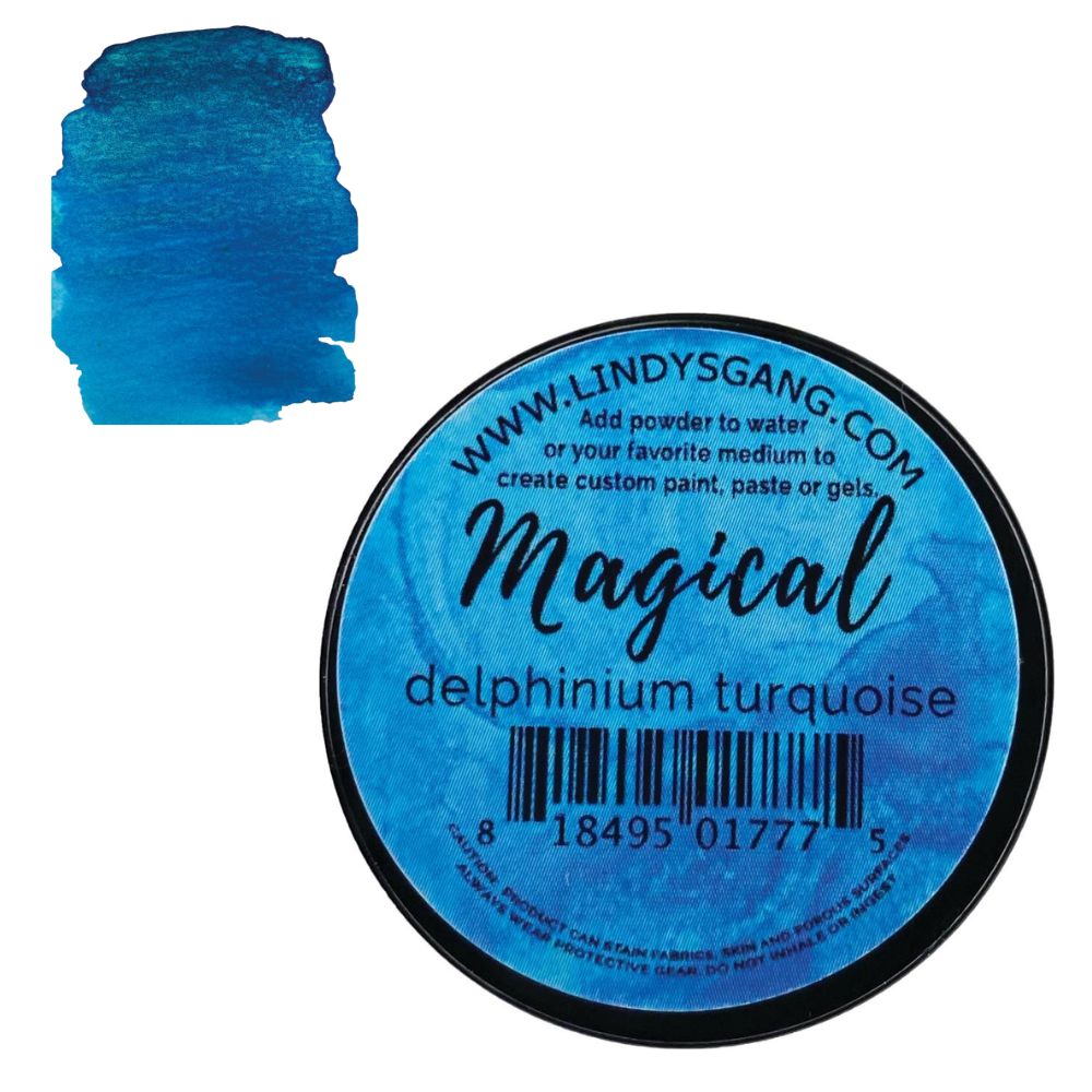 Gang Magicals Individual Jar Delphinium Turquoise / Pigmento Turquesa