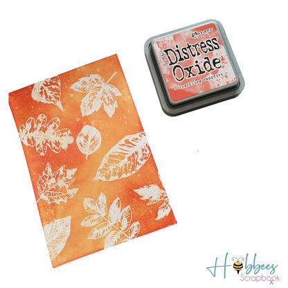 Tim Holtz Distress Oxide Crackling Campfire / Cojin de Tinta Efecto Oxidado Tintas Ranger