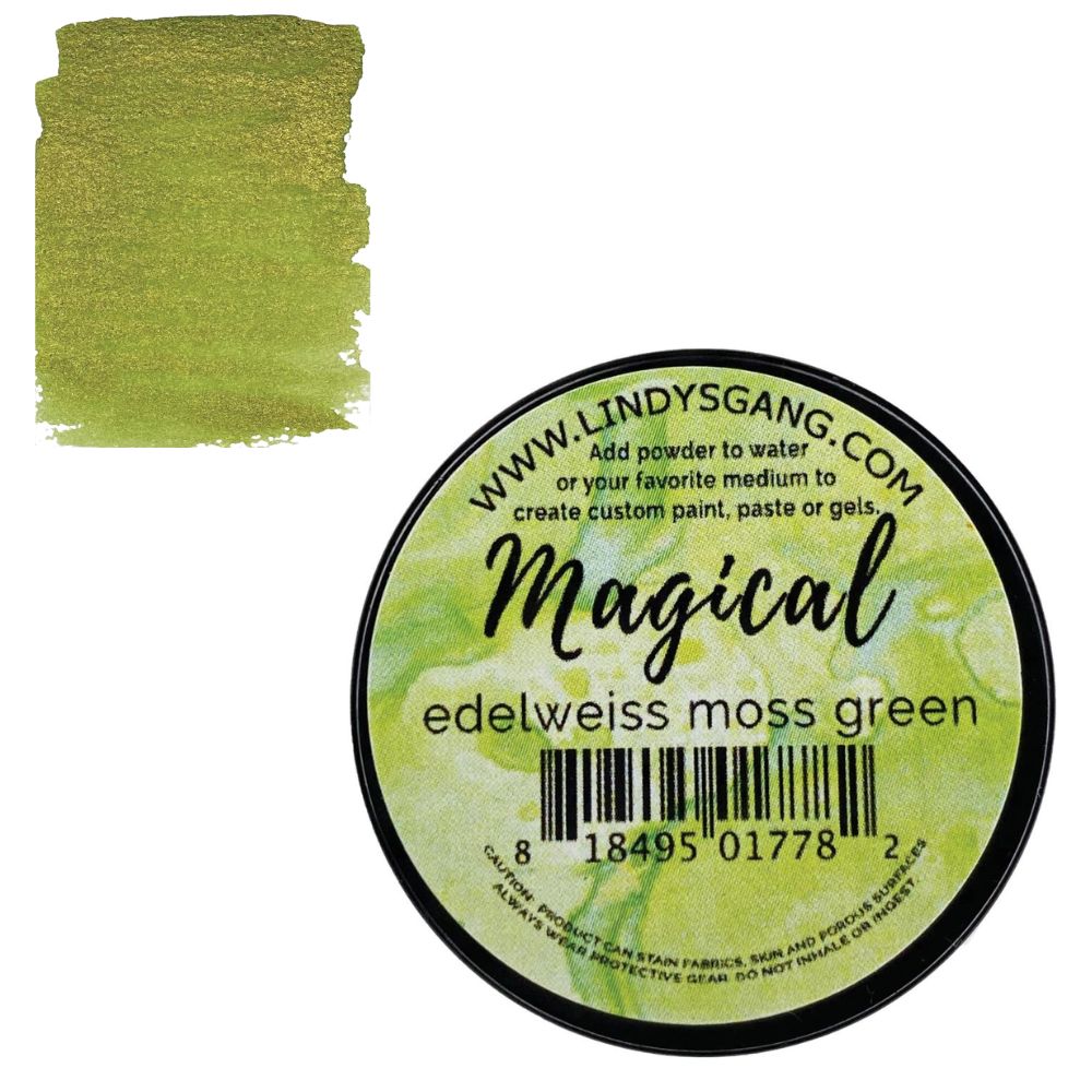 Gang Magicals Individual Jar Edelweiss Moss Green / Pigmento Verde