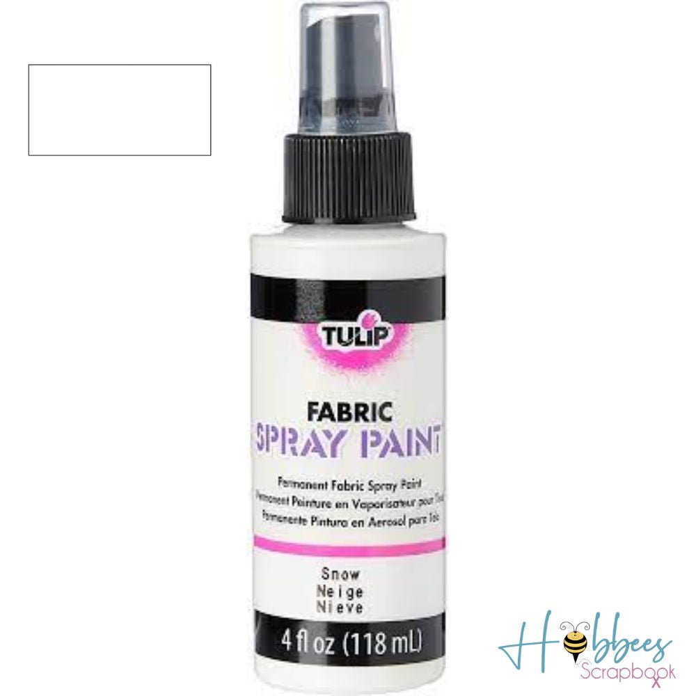 Tulip Fabric Spray Paint Snow / Spray para Tela Blanco Pintura para Tela Tulip