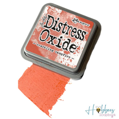 Tim Holtz Distress Oxide Crackling Campfire / Cojin de Tinta Efecto Oxidado Tintas Ranger