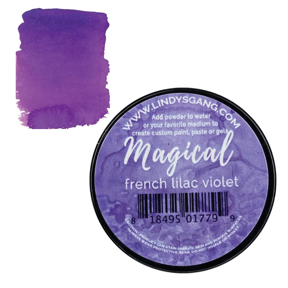 Magicals French Lilac Violet / Pigmento Acuarelable en Polvo Violeta Acuarela Lindy&