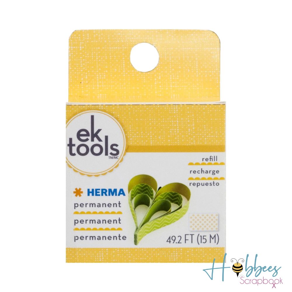 HERMA Dotto Permanent Adhesive Refill / Recambio de Adhesivo Permanente Adhesivos / Pegamentos Ek Tools