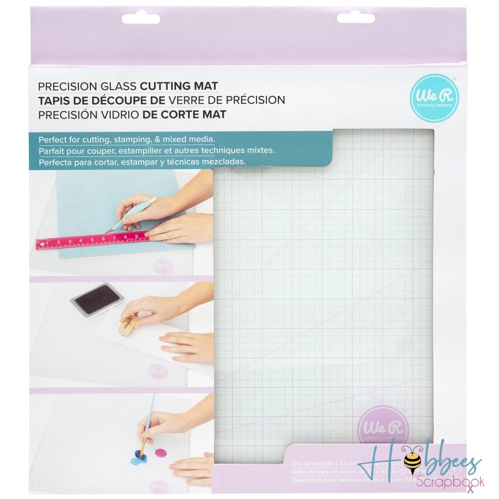 Precision Glass Cutting Mat Lilac / Tabla de Vidrio para Cortes de Precisión Lila Tapetes, Mats We R Memory Keepers