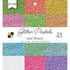 Glitzy Pastel Solid Cardstock  / Block de Cartulina Pastel con Glitter Papel DCWV