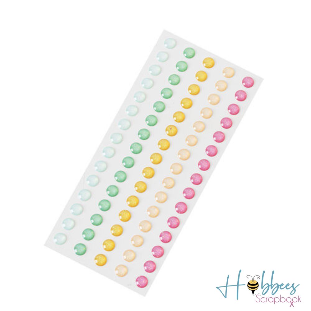 Beautiful Things Enamel Candy Dots / Estampas en 3D Decorativas Descontinuado BoBunny