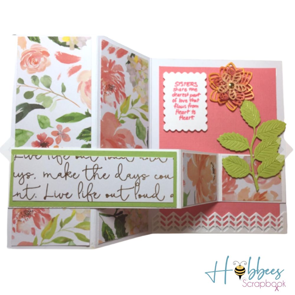 Wildflower Cardstock / Block de Cartulina Flor Silvestre Papel DCWV