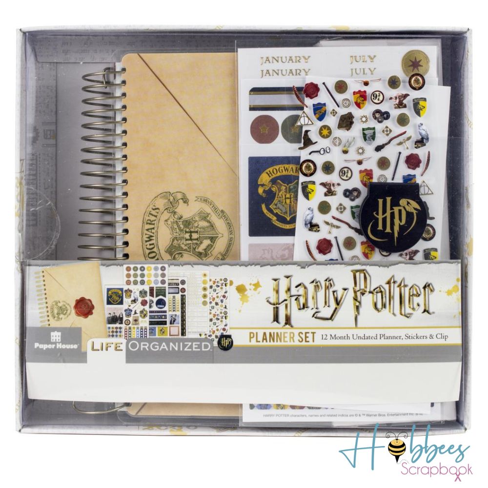 Harry Potter Planner Kit 12 Months /  Kit de Planificador para 12 meses Agendas y Journals Paper House