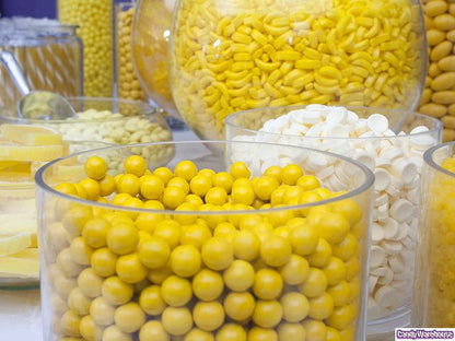 Yellow Sixlets Celebration /  Chocolates Confitados Color Amarillo Metálico Descontinuado Sweet Works