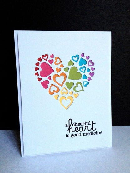 Heart of Hearts Die / Suaje de Corazón con Corazones Descontinuado Cheery Lynn Designs