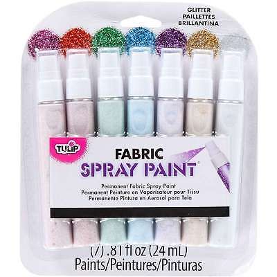 Fabric Spray Paint Mini Pack / Pintura de Brillos en Spray Descontinuado Tulip