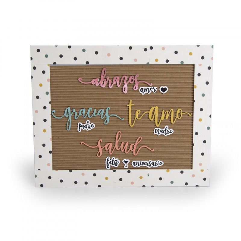 Thinlits Dies Abrazos / Suaje de Abrazos Descontinuado Sizzix