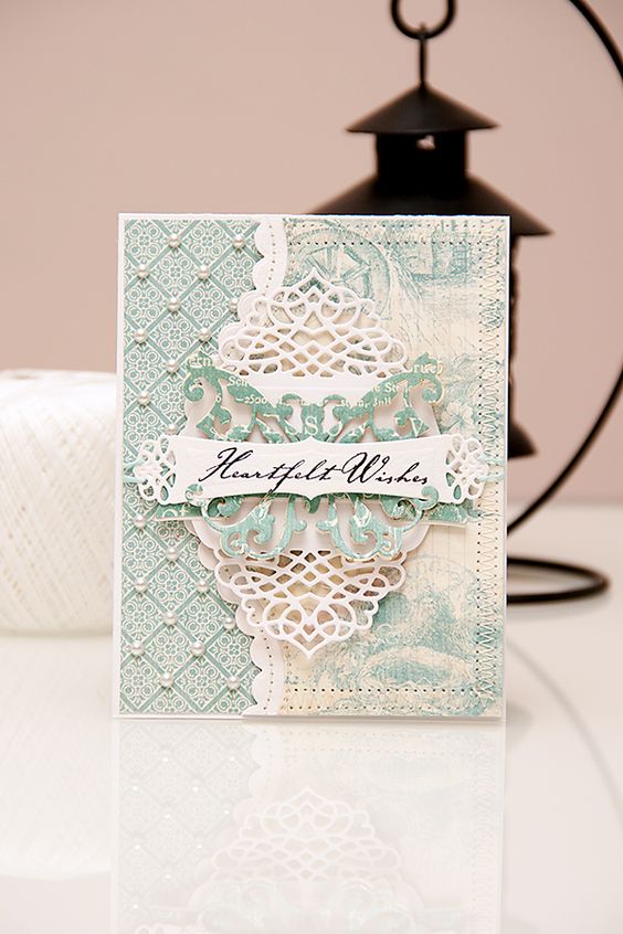 Borderabilities Card Creator Dies Curved Borders 2 / Suajes de Corte Bordes Descontinuado Spellbinders