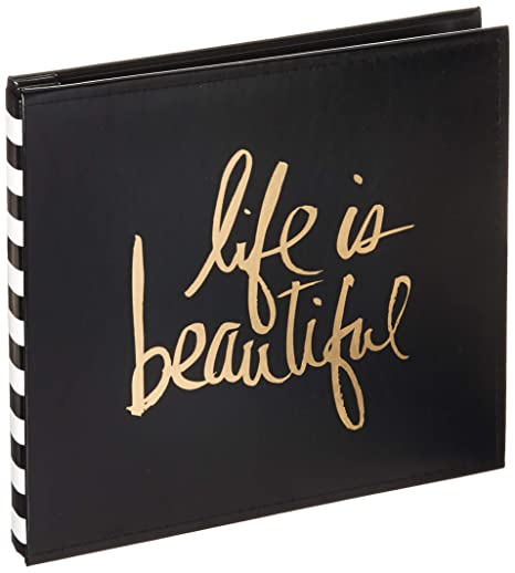 Storyline2 Post Bound Gold Life Album / Álbum Negro y Dorado Life is Beautiful
