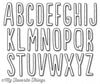 Suaje de Corte de Alfabeto / Emmitt alphabet