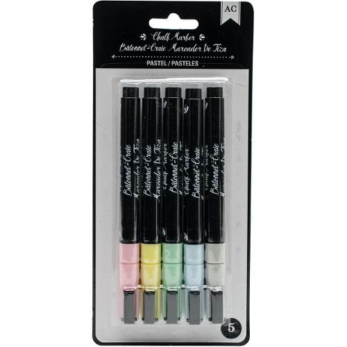 Pastels Chalk Marker / Marcadores Tonos Pasteles Marcadores &amp; Plumones American Crafts