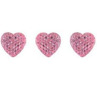 Hearts Glitter Brads / Chinches de Corazones Brillantes