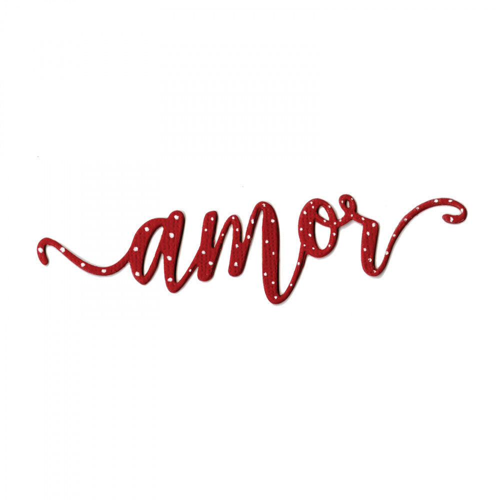 Thinlits Dies Amor / Suaje Amor Descontinuado Sizzix