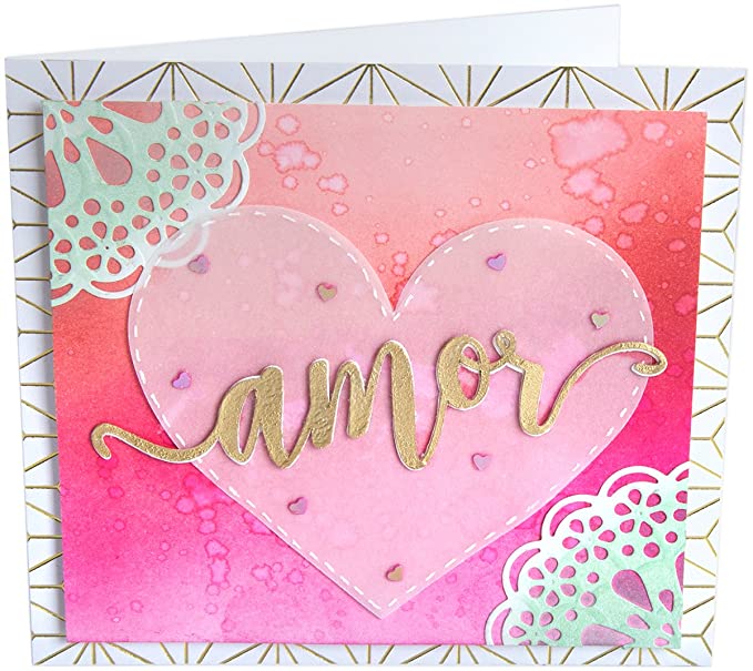 Thinlits Dies Amor / Suaje Amor Descontinuado Sizzix