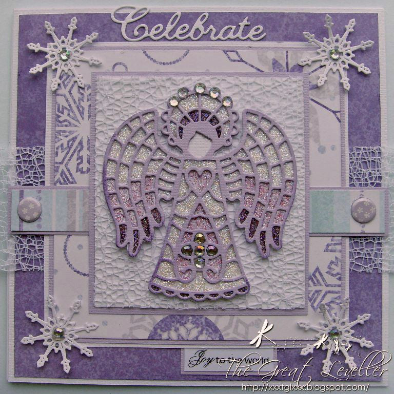 Suaje de Corte de Angel / Lacey Angel Dies Descontinuado Cheery Lynn Designs