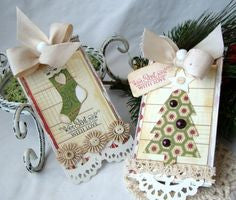 Suaje de Corte de Arte Navideño  / Sweet Folk Art Descontinuado Spellbinders