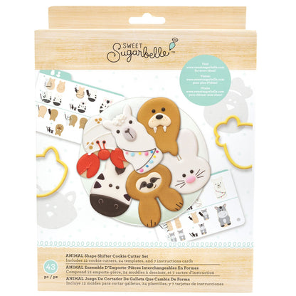 Cookie Cutter Set Animal / Set Cortadores de Galletas Cambiables de Animales Repostería Sugarbelle