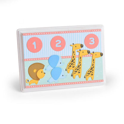 Thinlits Baby Jungle Animals Die / Suaje de Animales Bebés Descontinuado Sizzix