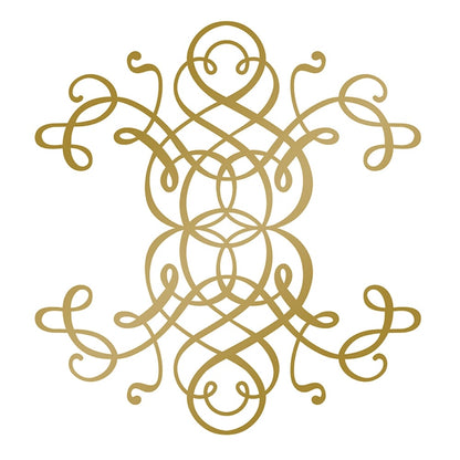 Curling Motif Hot Foil Die / Suaje de Bucles Descontinuado Anna Griffin