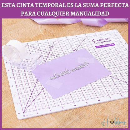 Low Tack Tape / Cinta de Baja Adherencia Adhesivos / Pegamentos Crafter&