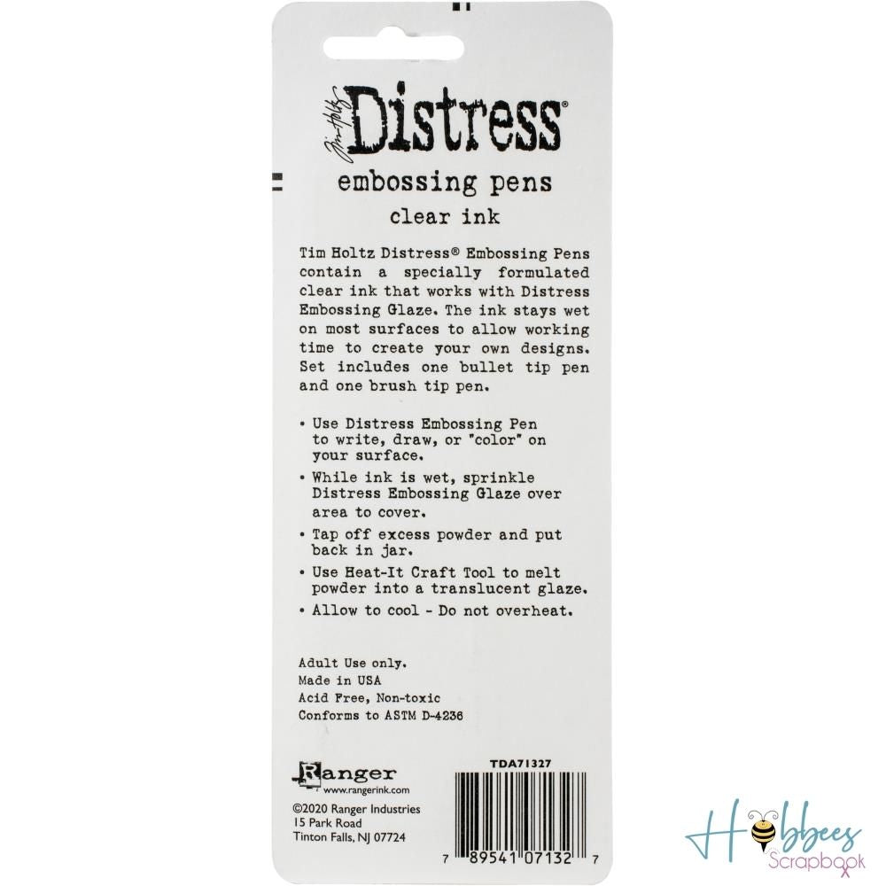 Distress Embossing Pen / Marcador para Embossing Transparente Marcadores &amp; Plumones Ranger