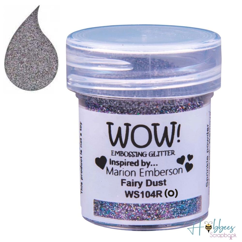 Fairy Dust Embossing Powder / Polvo de Embossing Polvo de Hadas Opaco Descontinuado Descontinuado