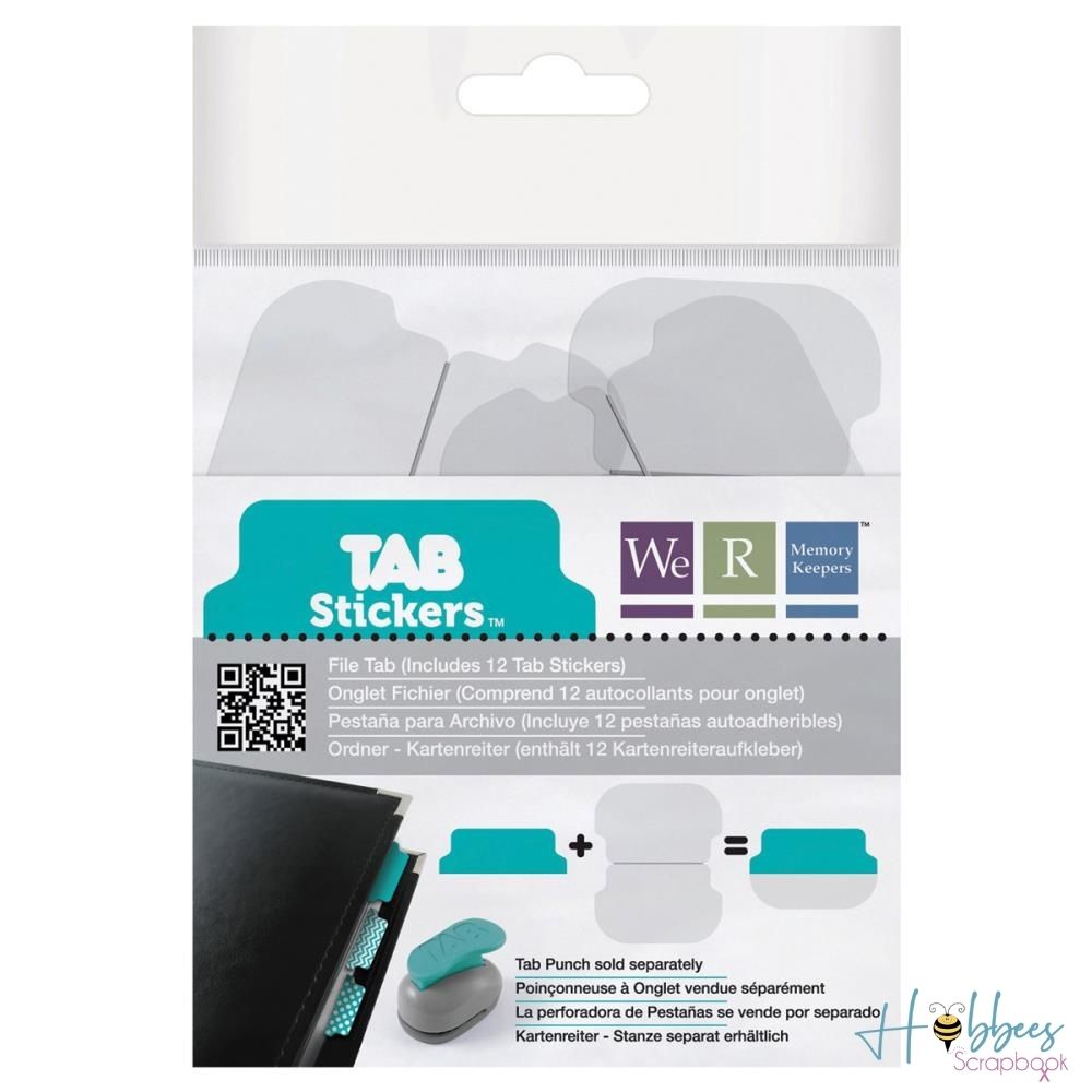 WR Tab Adhesives File / Pestañas Adhesivas Stickers We R Memory Keepers