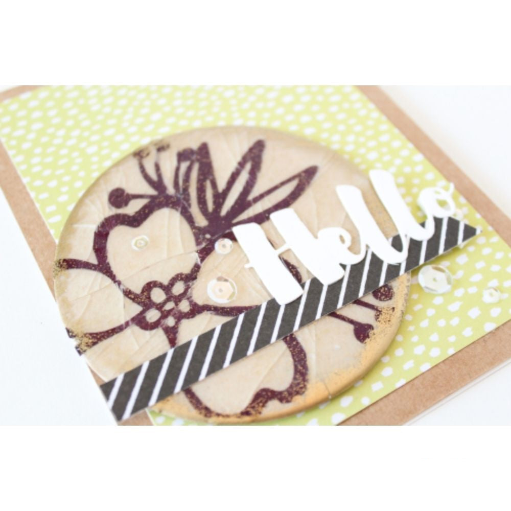 Clear Gloss Ultra High Embossing Powder / Polvo de Embossing Transparente Ultra Realzado Polvos de Embossing Wow!