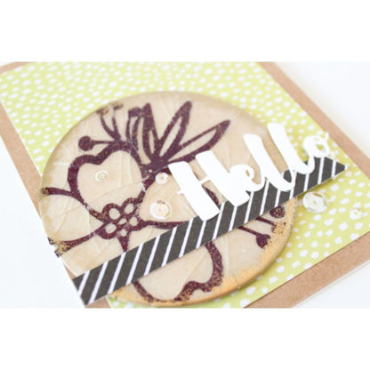 Clear Gloss Ultra High Embossing Powder / Polvo de Embossing Transparente Ultra Realzado Polvos de Embossing Wow!