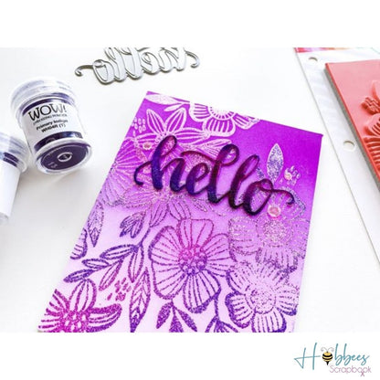 Primary Indigo Embossing Powder / Polvo de Embossing Indigo Polvos de Embossing Wow!