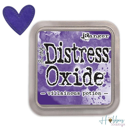 Tim Holtz Distress Oxide Villainous Potion / Cojin de Tinta Efecto Oxidado Morado Tintas Ranger