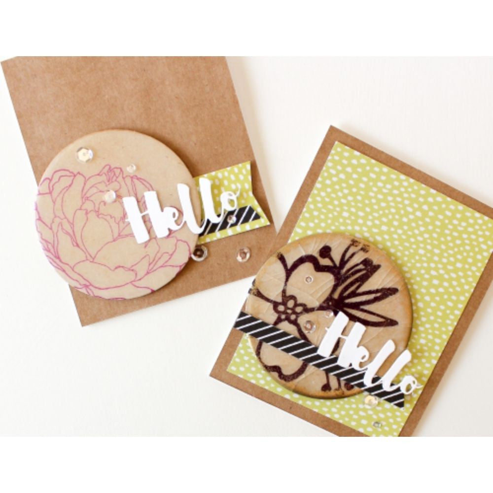 Clear Gloss Ultra High Embossing Powder / Polvo de Embossing Transparente Ultra Realzado Polvos de Embossing Wow!