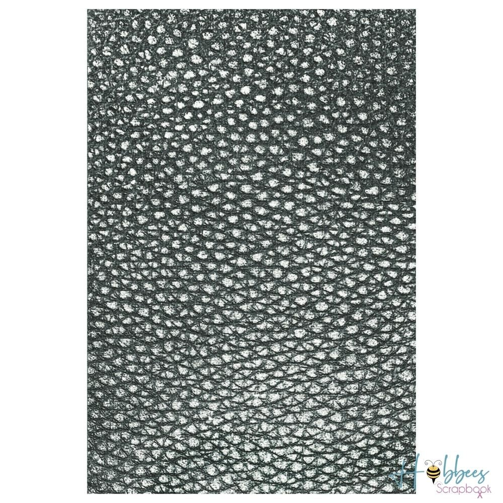 3D Textured Impressions Cracked Leather  / Folder de Grabado 3D Cuero Agrietado Folders de Grabado Sizzix