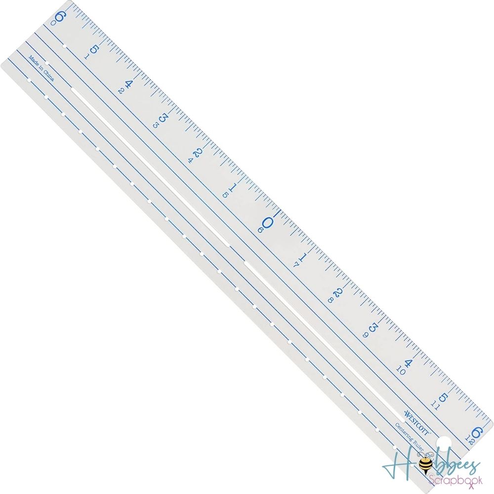 Plastic Ruler 12 &quot;/ Regla de Plástico Herramientas Westcott