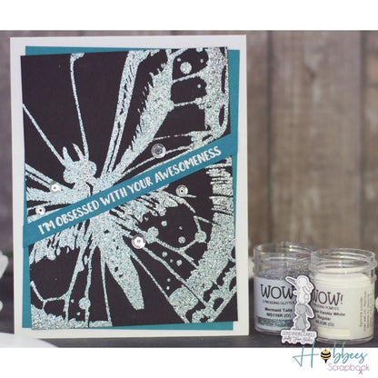 Mermaid Tails Embossing Powder / Polvo de Embossing Cola de Sirena Descontinuado Wow!